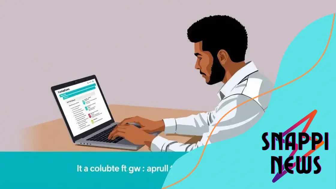 Navigating the application process online