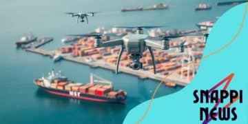 The role of drones in global supply chains in 2025