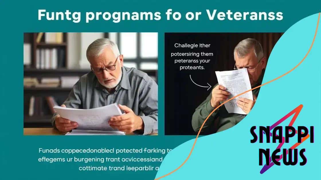Challenges faced by funding programs