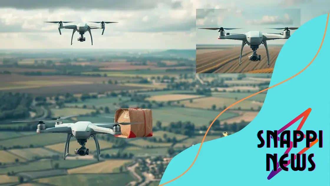 Real-world applications of drones