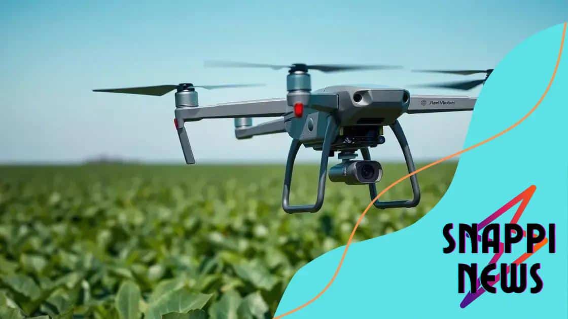 The role of drones in crop monitoring
