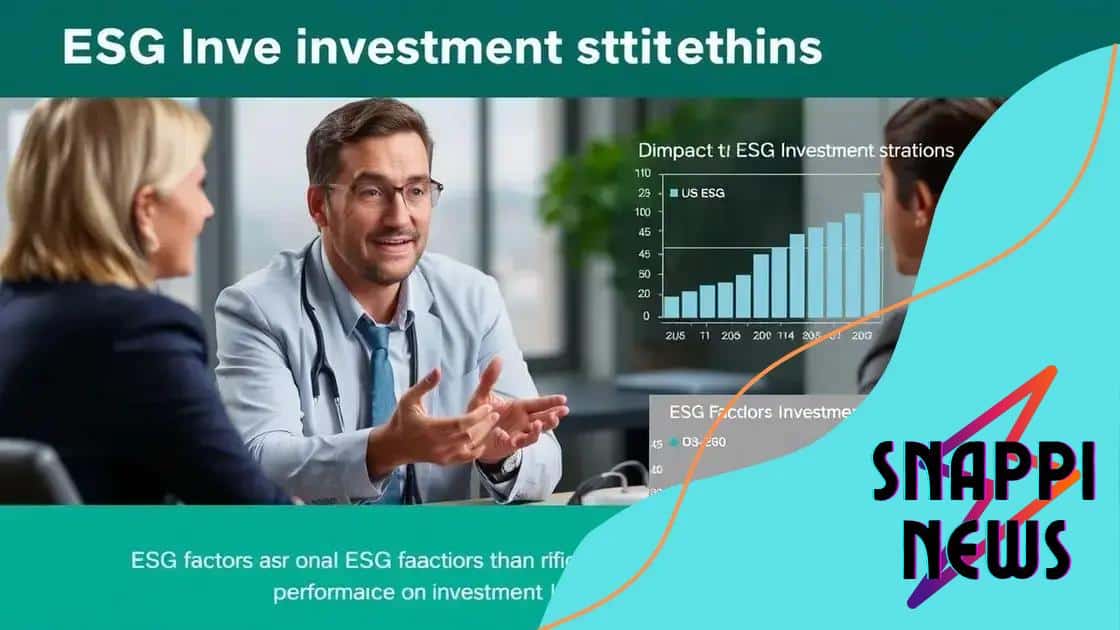 How ESG impacts investment decisions
