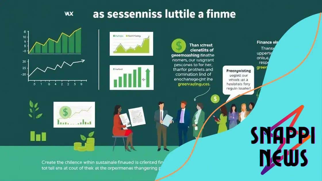 Challenges within sustainable finance