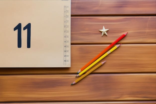 A calendar highlighting the dates of November 1st and December 15th, with a pen marking the Healthcare Marketplace enrollment deadline. The background shows a family smiling, subtly promoting health and security.