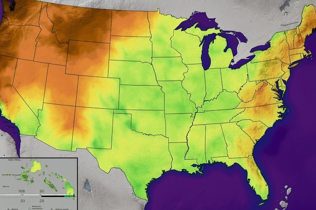 A map of the United States highlighting the states currently under a severe weather warning issued by the National Weather Service. The map clearly shows the geographical areas at risk and emphasizes the importance of heeding the Emergency Declaration: National Weather Service Issues Warnings for Severe Storms Across Multiple States.