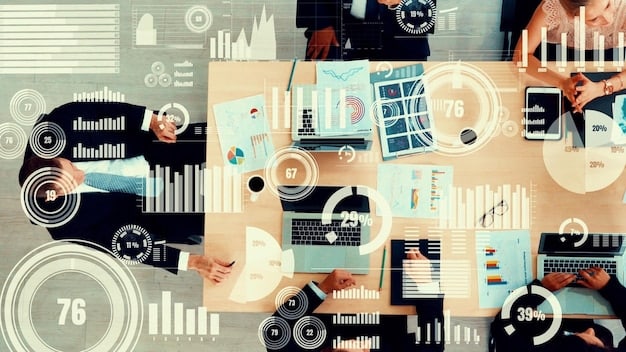 A collage showing various digital badges representing different skills such as project management, data analytics, and digital marketing. Each badge has a unique design and color scheme, highlighting the diverse range of micro-credentials available.
