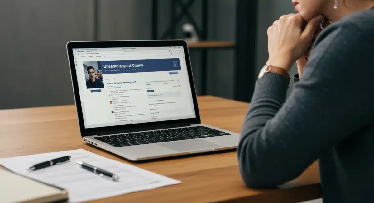 Applying for unemployment benefits online