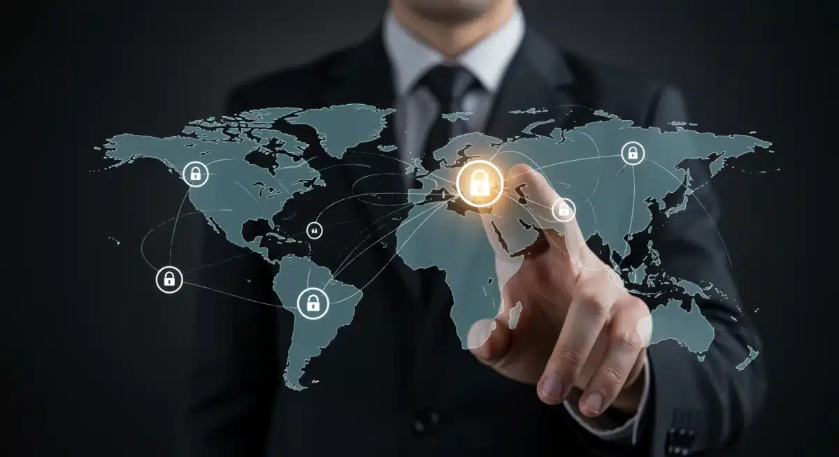 Global data flow network highlighting new regulatory hotspots and oversight.