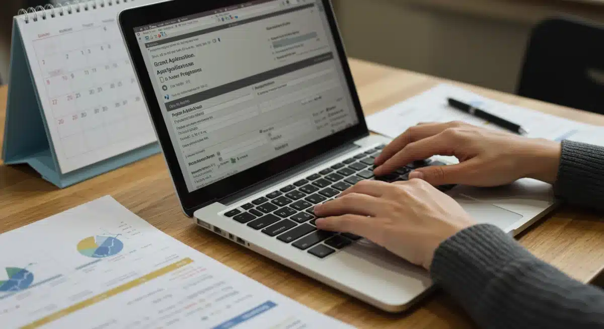 Grant application process for federal education funding