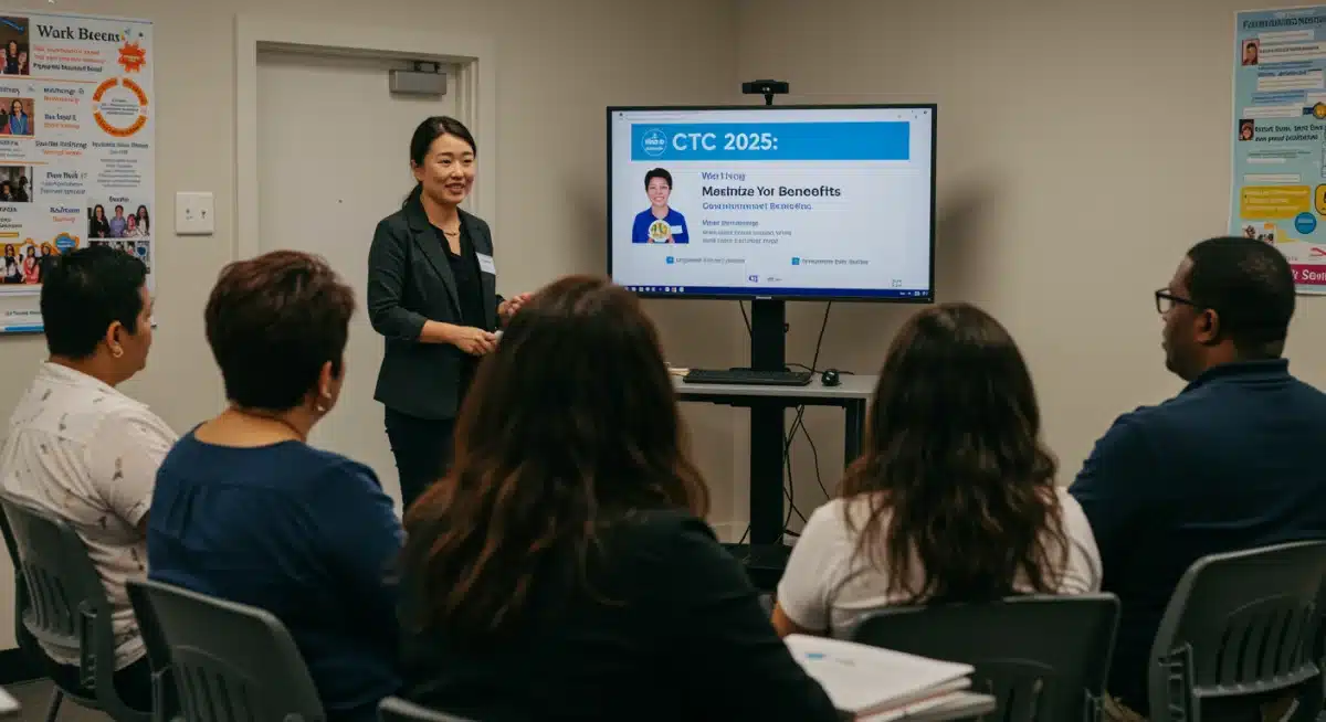 Community workshop on maximizing Child Tax Credit 2025 benefits